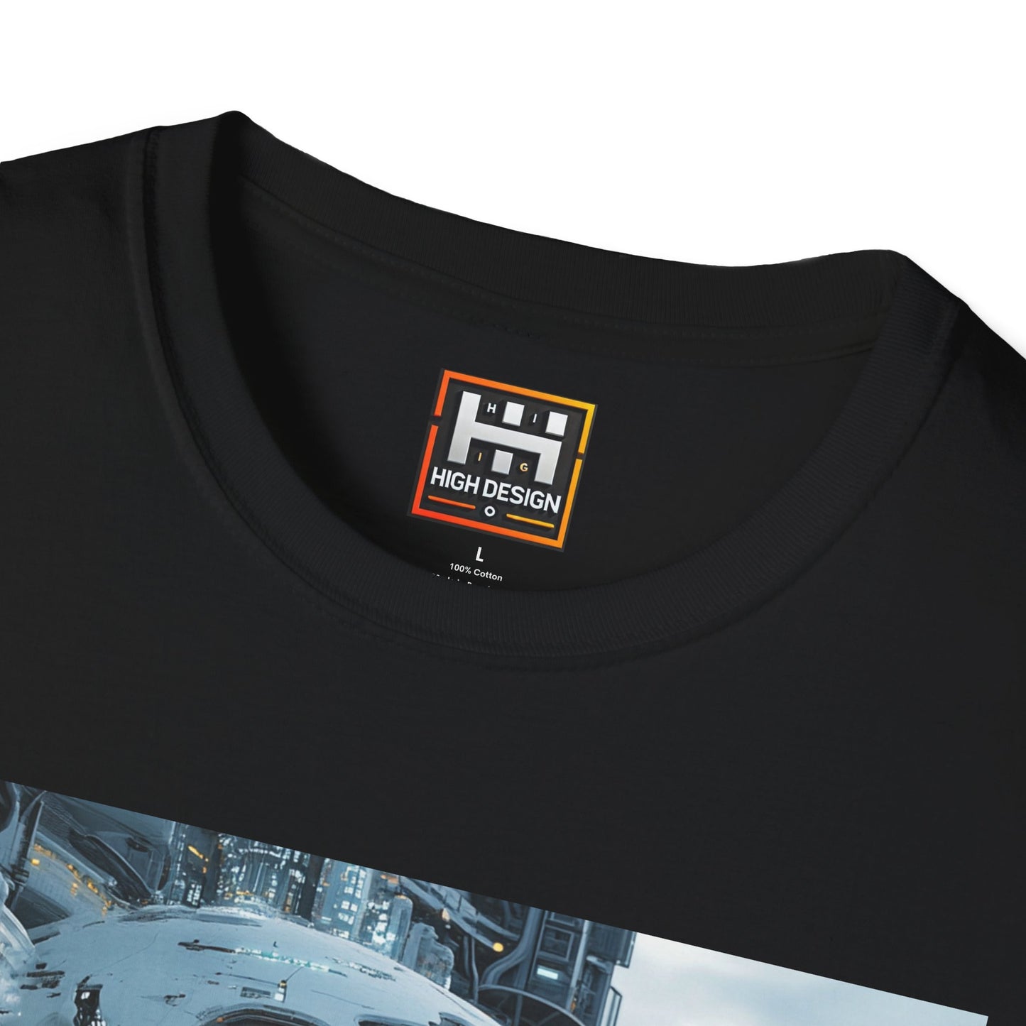 Futuristic AI Graphic Unisex T-Shirt