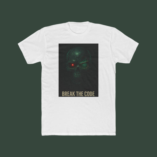 Unisex Skull Graphic Tee - "Break the Code" Design