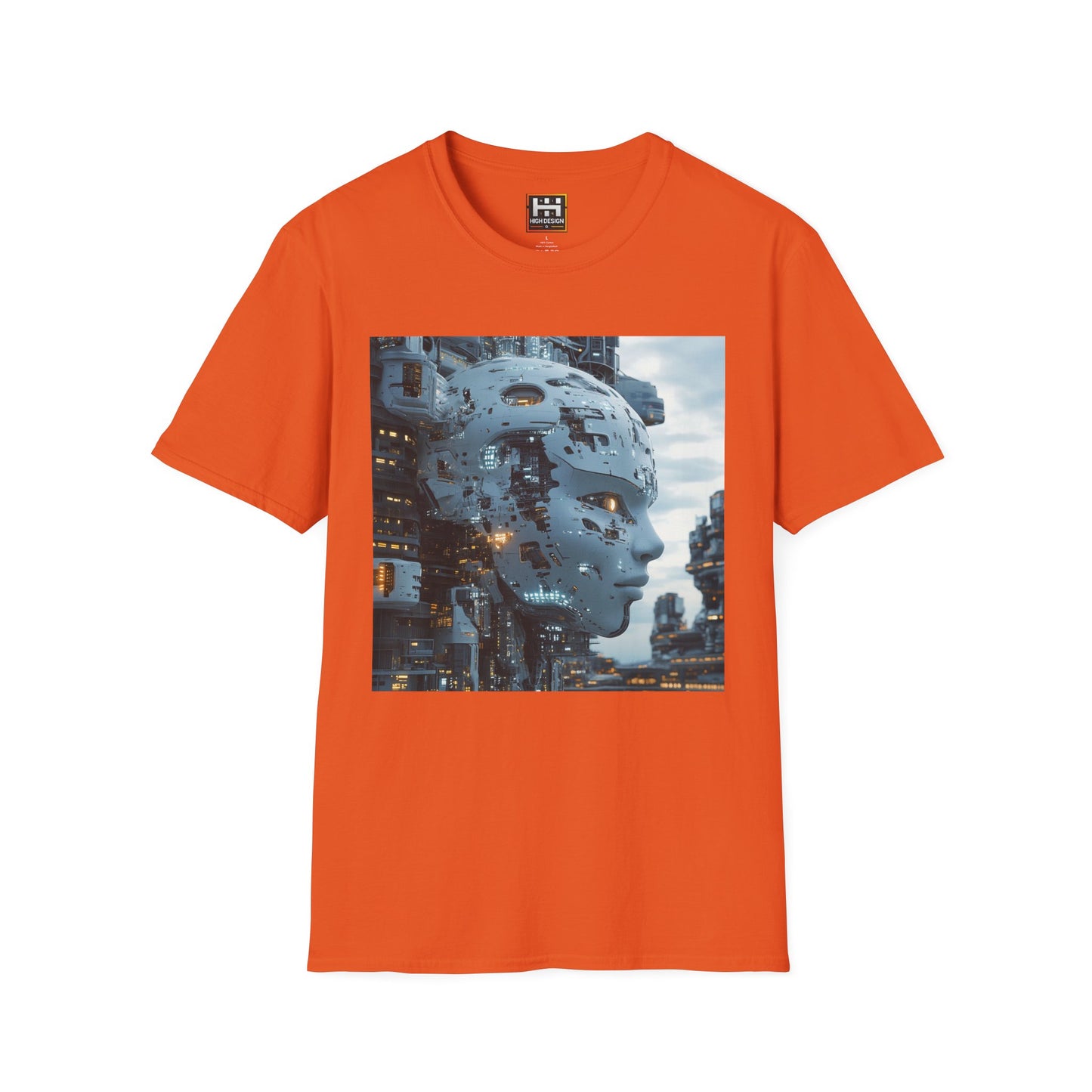 Futuristic AI Graphic Unisex T-Shirt