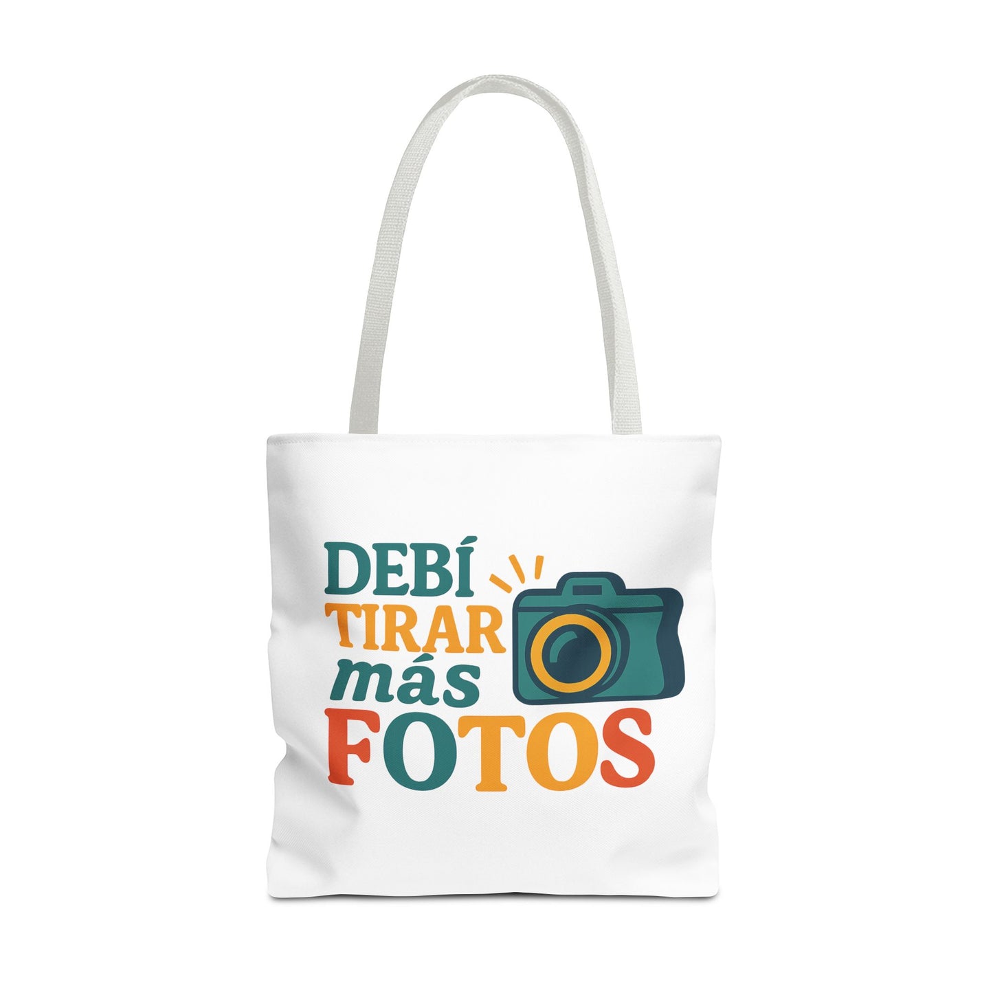 Photography Lover Tote Bag - 'Debí Tirar Más Fotos' Design