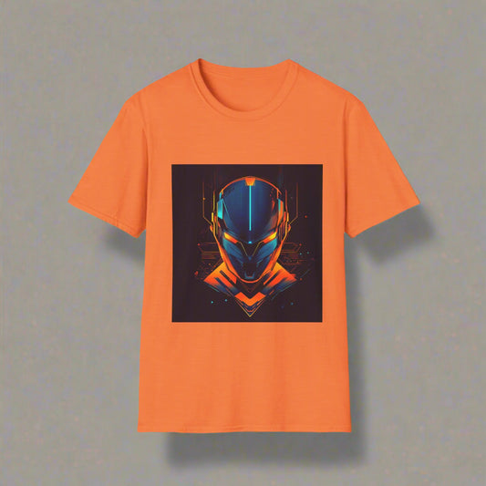 Futuristic Hero Unisex Softstyle T-Shirt