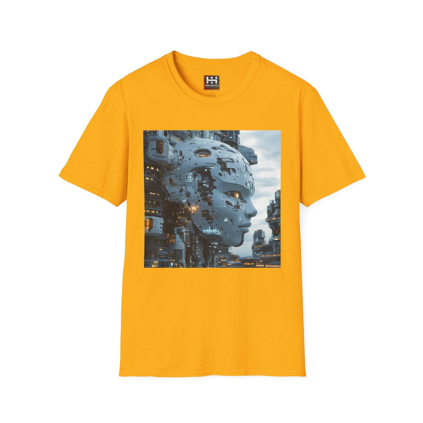 Futuristic AI Graphic Unisex T-Shirt