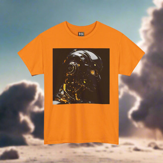 Futuristic Robot Graphic Tee for Tech Enthusiasts