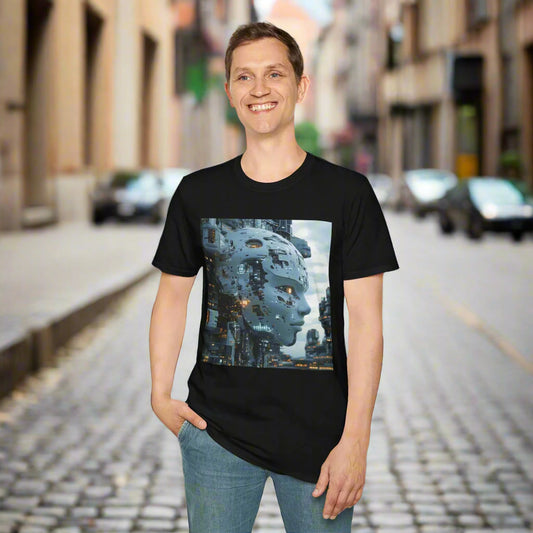 Futuristic AI Graphic Unisex T-Shirt