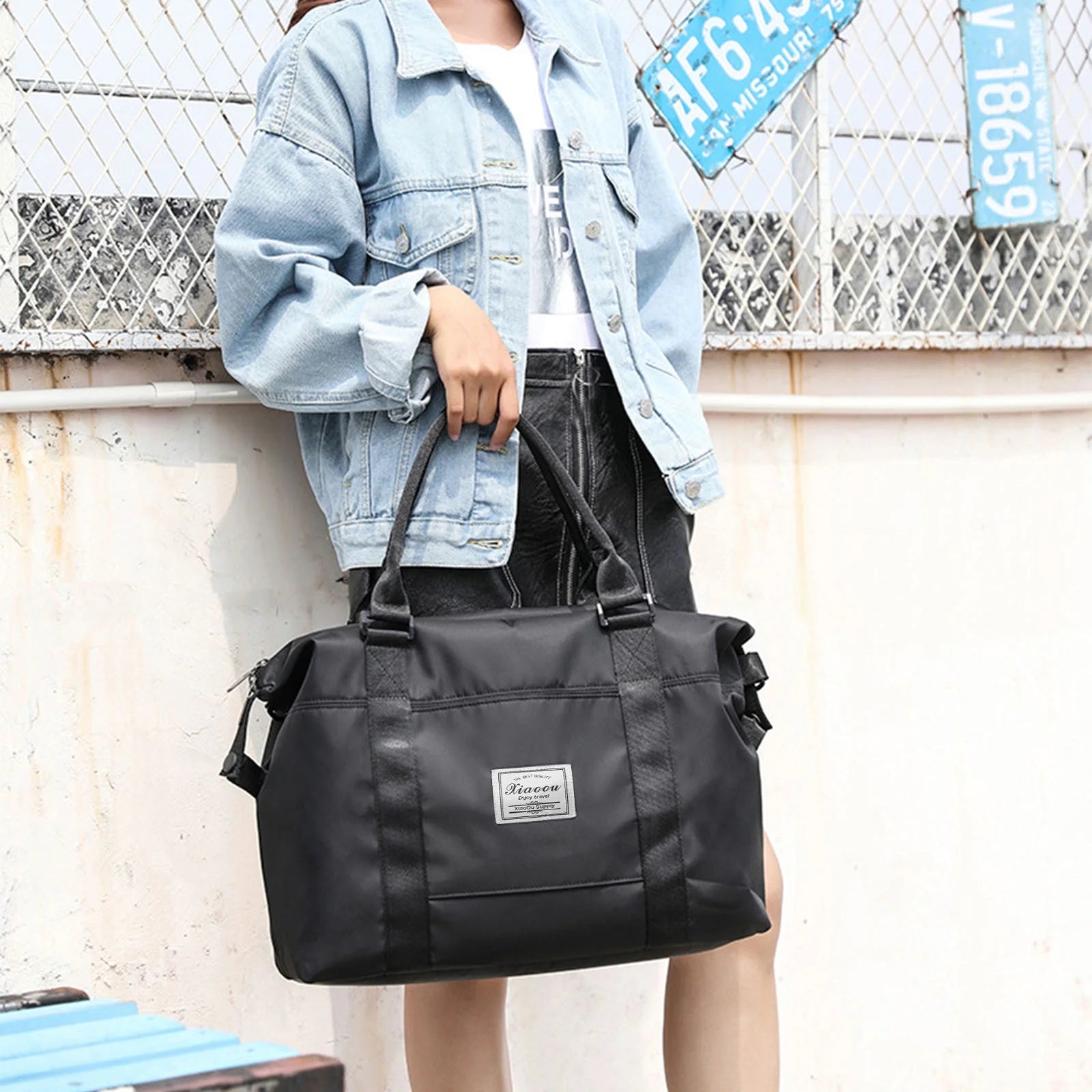 Travel Duffel Bag, Weekender Bags for Women, Overnight Gym Carry on Tote Bag with Wet Pocket, Hospital Mom Bag for Labor and Delivery