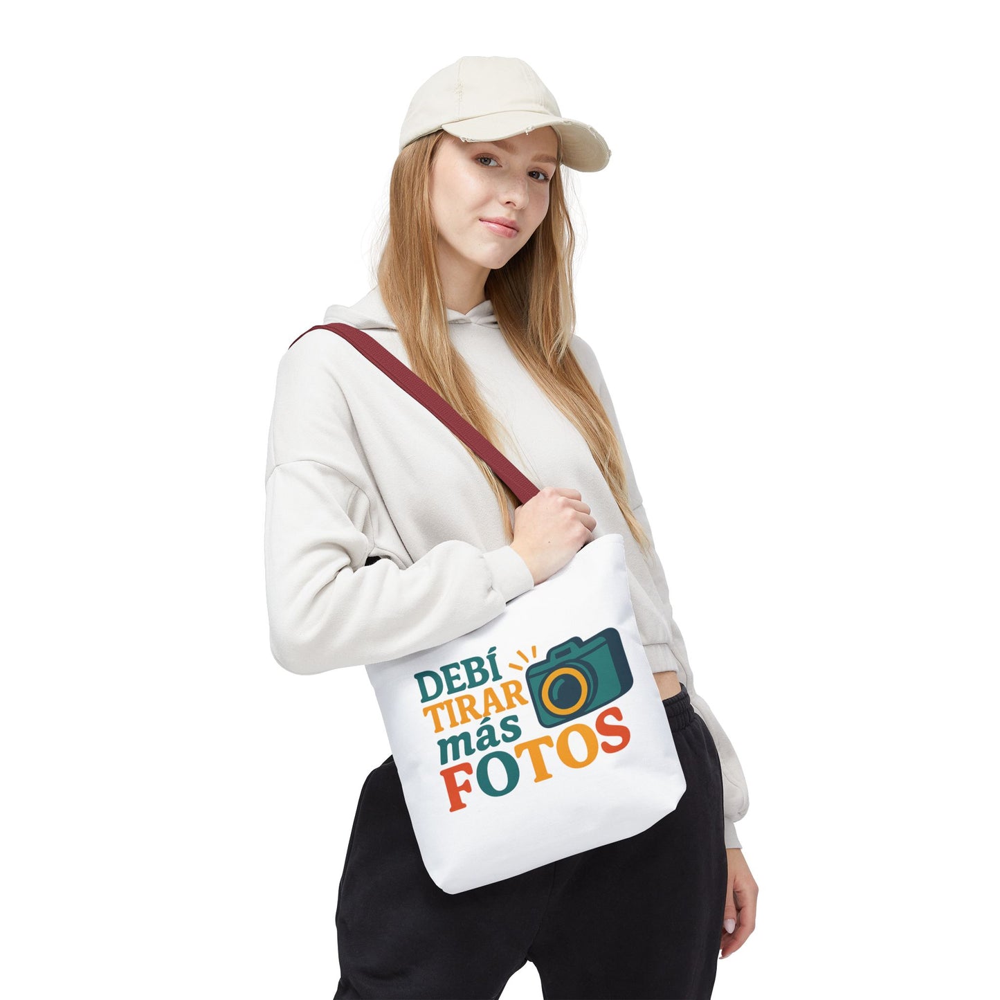 Photography Lover Tote Bag - 'Debí Tirar Más Fotos' Design