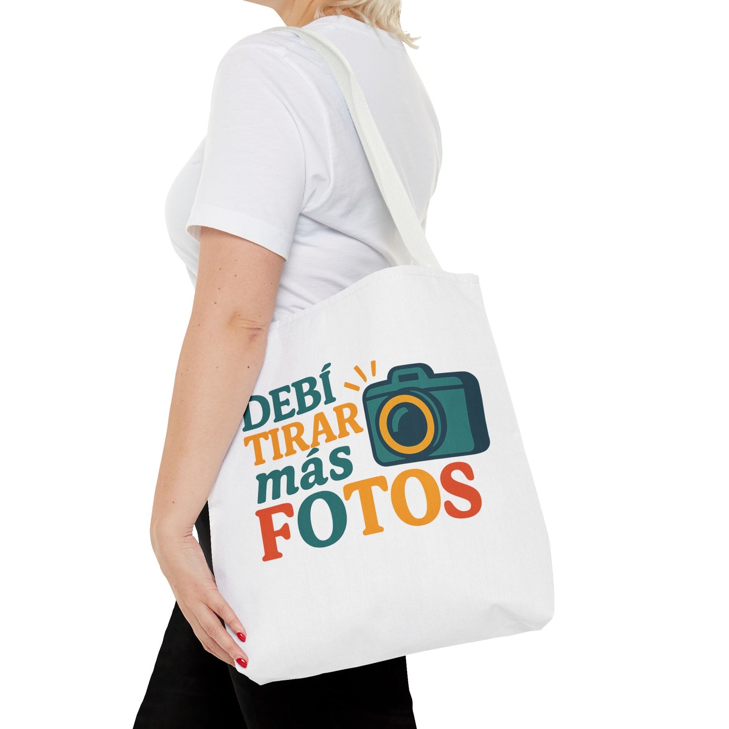 Photography Lover Tote Bag - 'Debí Tirar Más Fotos' Design