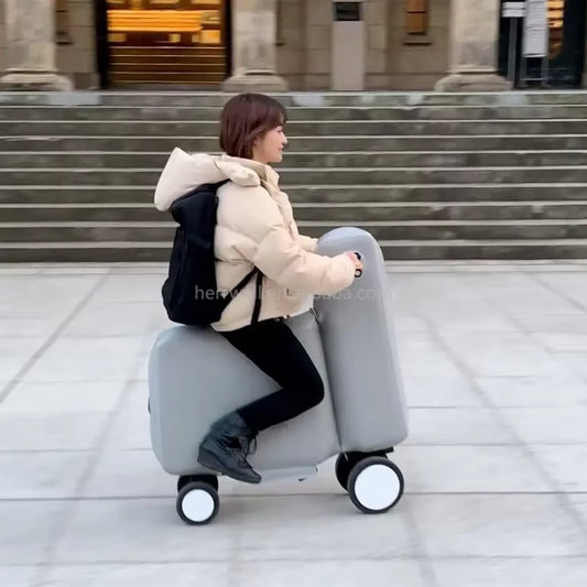 All Terrain Inflatable Electric Scooter with Enhanced Stability Portable Scooter Electric Folding Electric Mobility Scooter