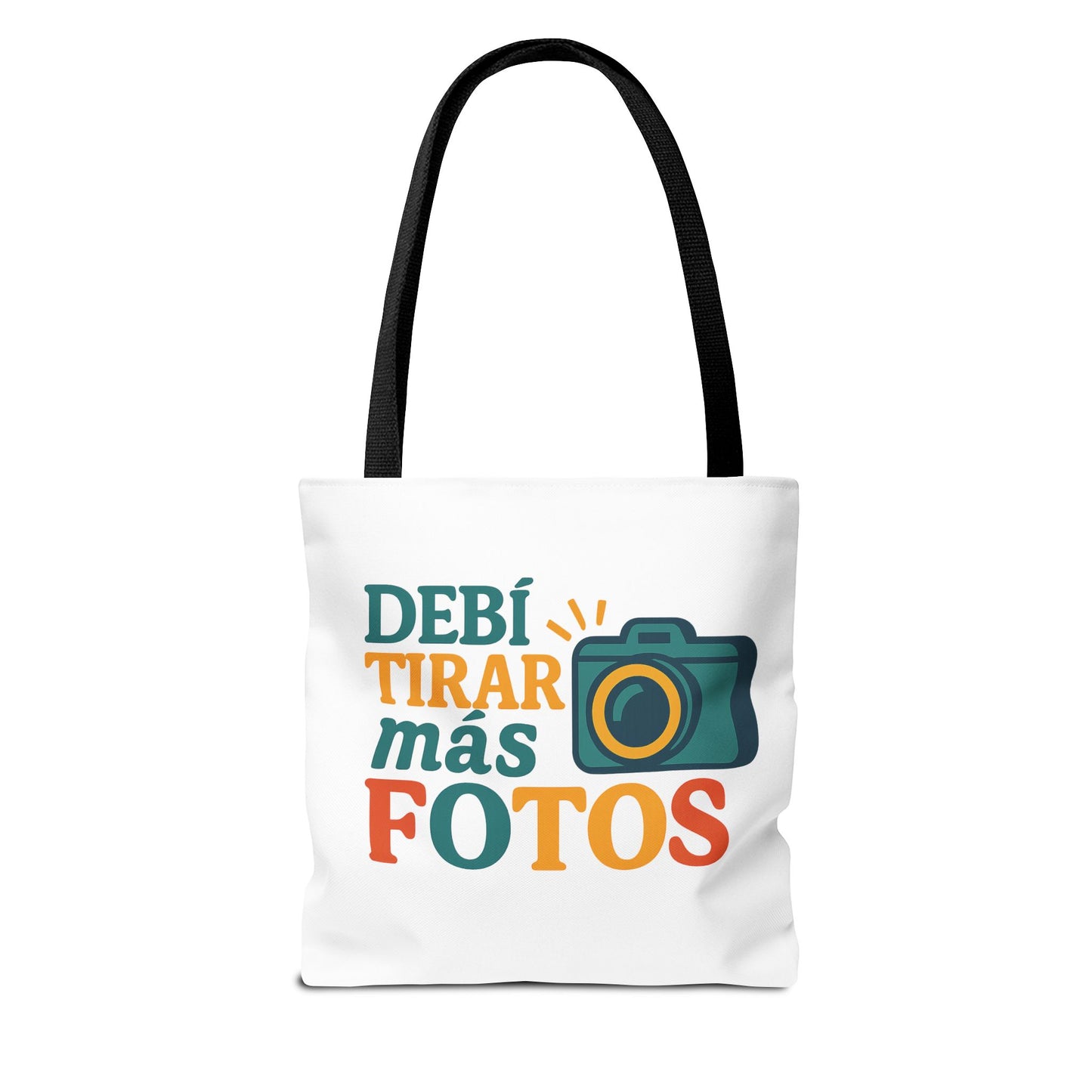 Photography Lover Tote Bag - 'Debí Tirar Más Fotos' Design