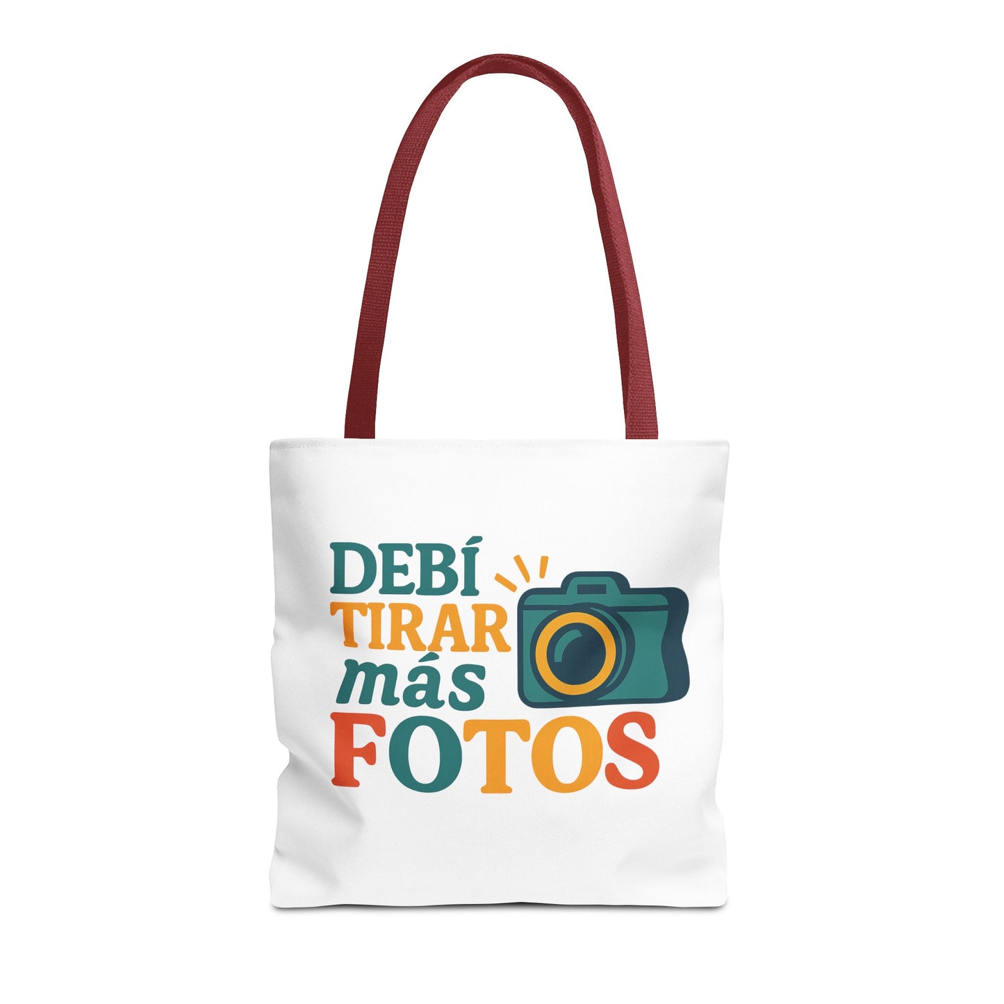 Photography Lover Tote Bag - 'Debí Tirar Más Fotos' Design