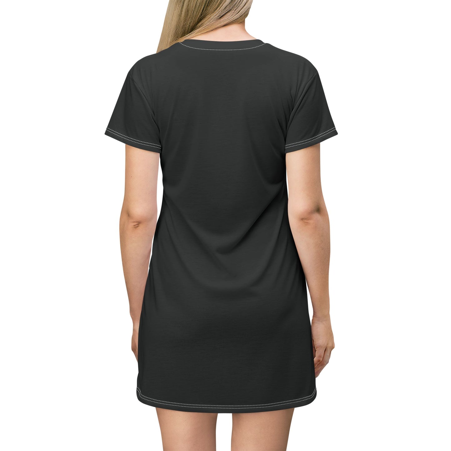 Floral Pattern T-Shirt Dress - Chic Summer Wear