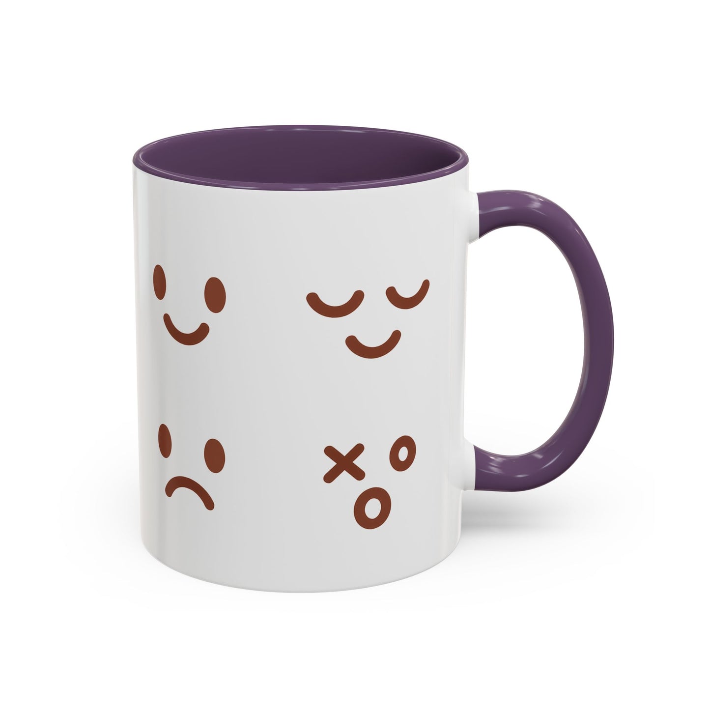 Emotional Expressions Coffee Mug - Fun 11/15oz Ceramic Coffee Cup for Daily Joy