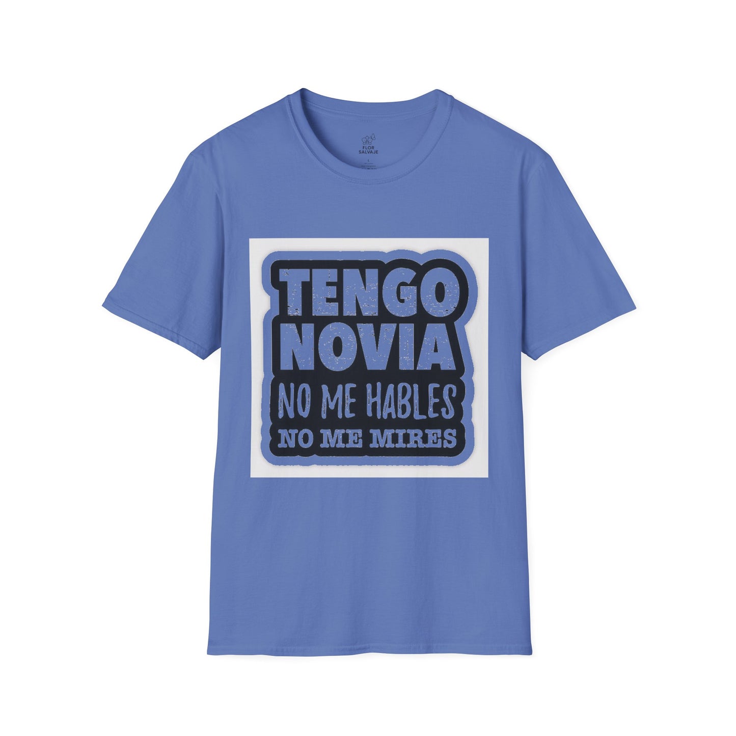 Unisex Funny T-Shirt - Tengo Novia, Playful Apparel for Couples, Perfect Gift for Anniversaries, Casual Wear, Unique Statement Tee