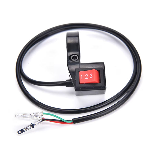 22Mm 3 Speed Module Switch Scooter Electric Bike E-Bike Speed Shift Switch