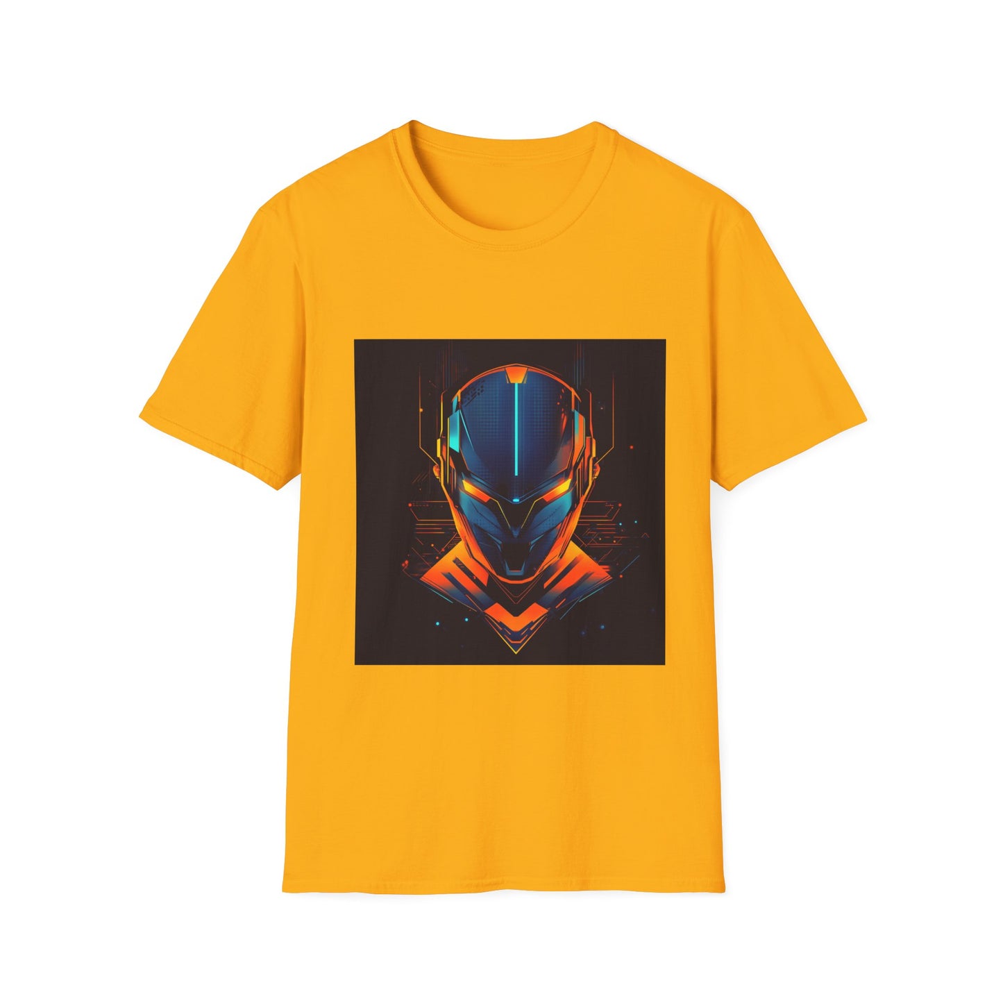 Futuristic Hero Unisex Softstyle T-Shirt