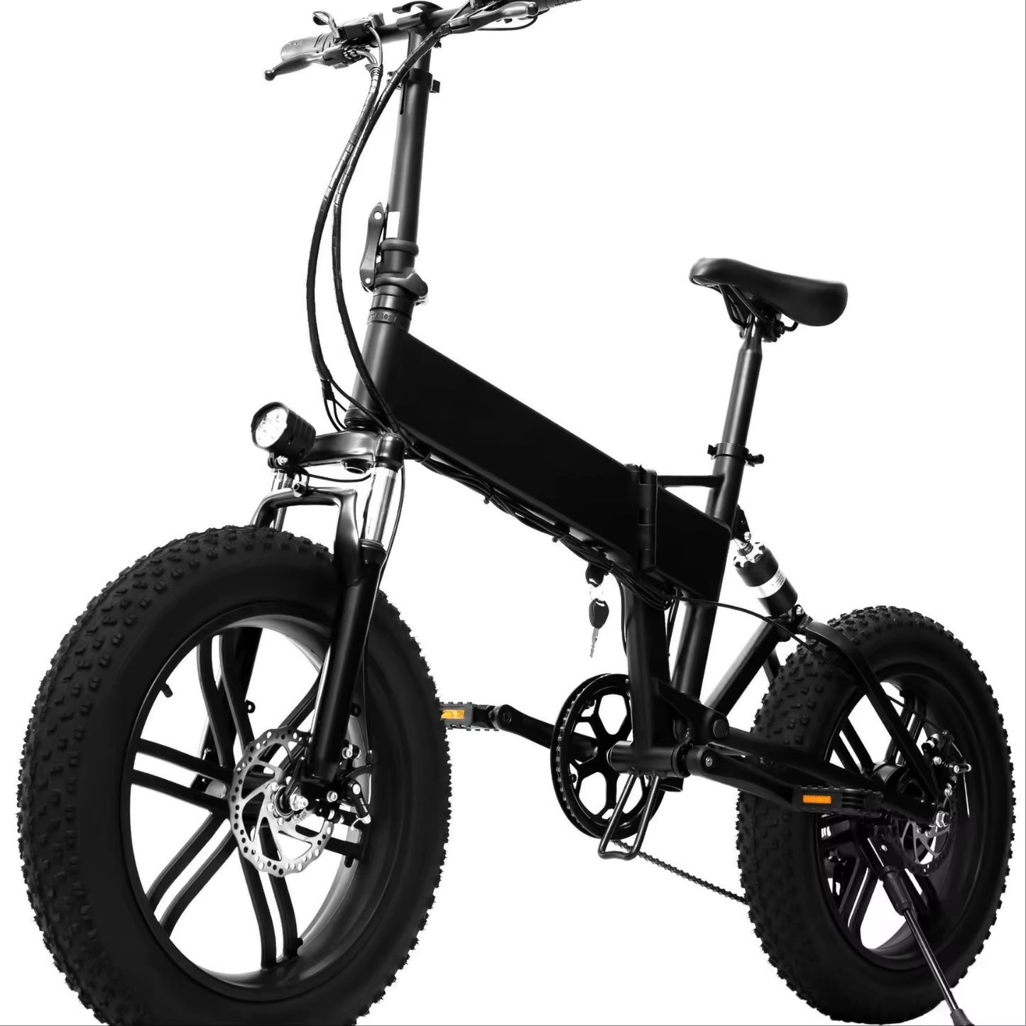 Driver'S Representative Folding Electric Bicycle Adult Portable Commuting Two Wheeled Electric Scooter Electric Dirt Bike