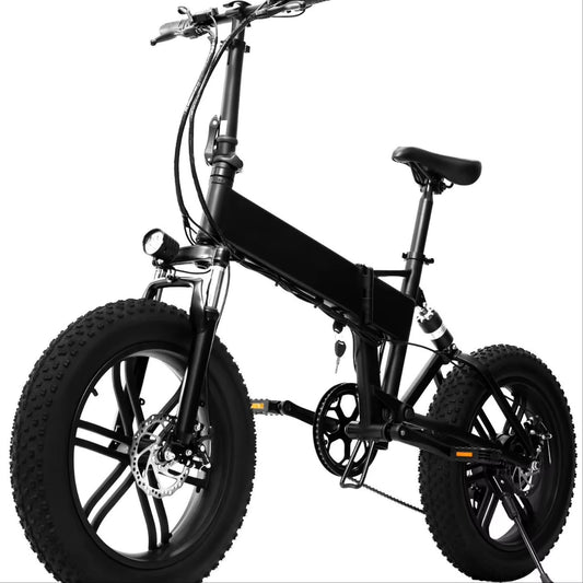 Driver'S Representative Folding Electric Bicycle Adult Portable Commuting Two Wheeled Electric Scooter Electric Dirt Bike