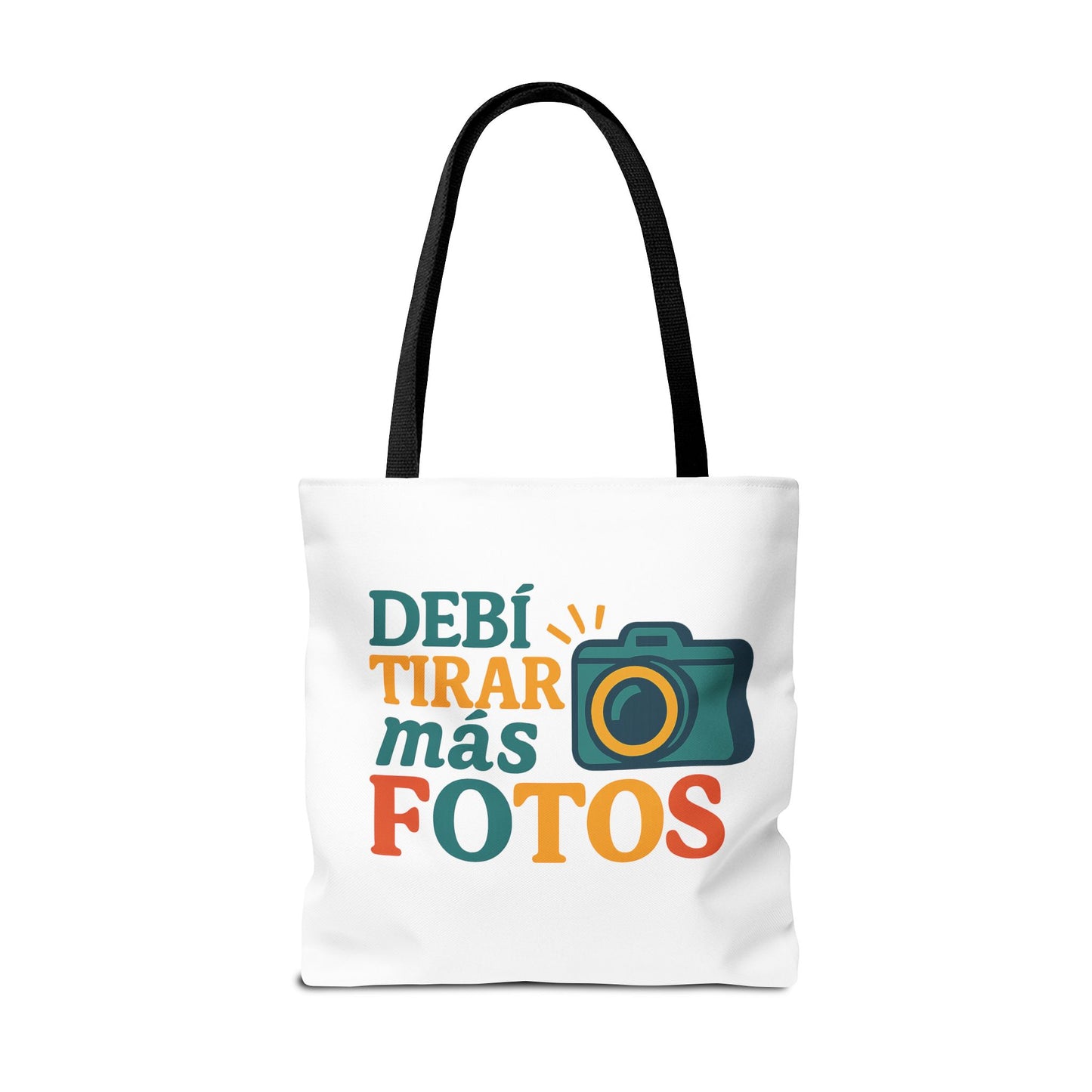 Photography Lover Tote Bag - 'Debí Tirar Más Fotos' Design