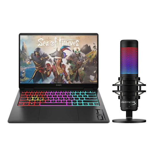 PC Bundle - OMEN Transcend 14 Laptop,  Quadcast S Microphone