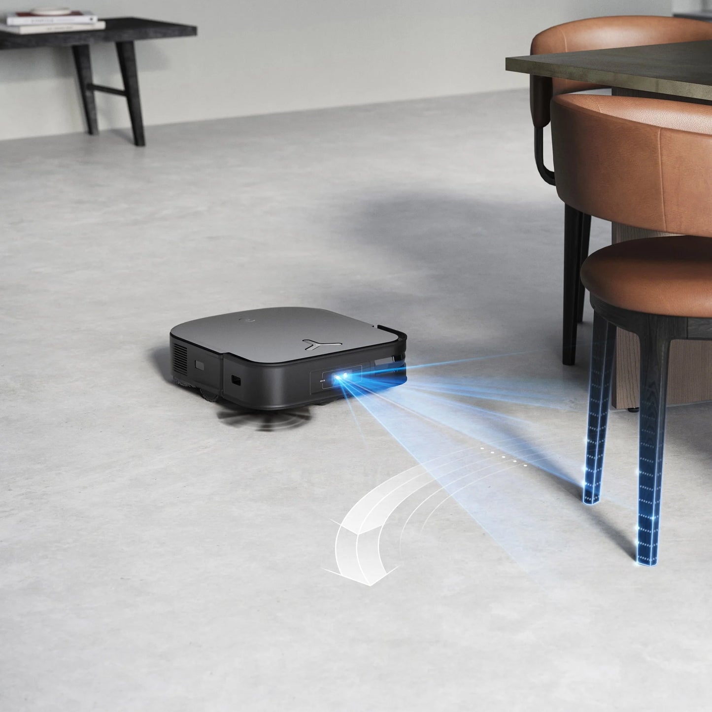 DEEBOT X2 OMNI Robot Vacuum and Spinning Mop with Automatic Mop Lifting and Cleaning Station