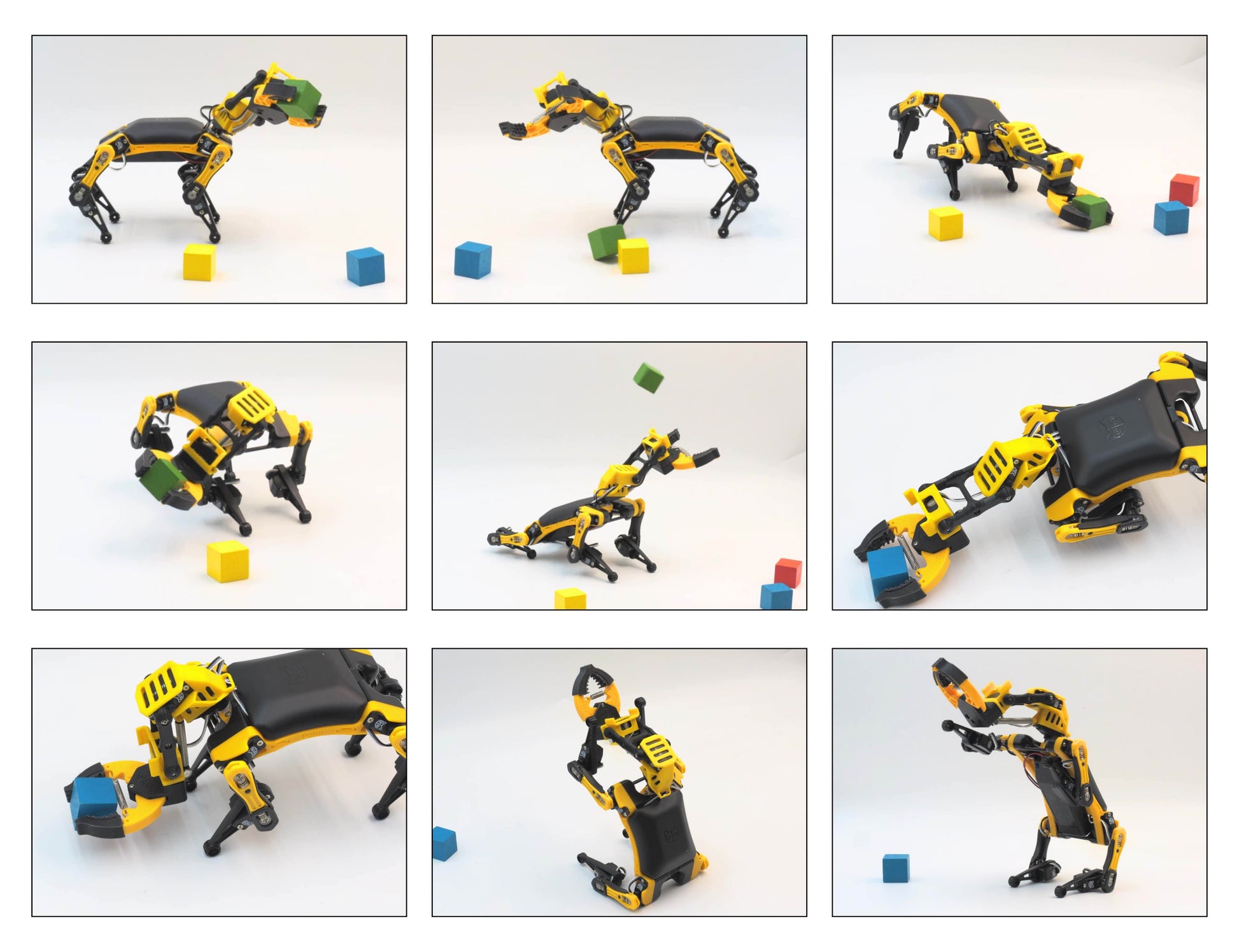 Petoi Robot Dog Bittle X with Optional Robotic Arm Gripper