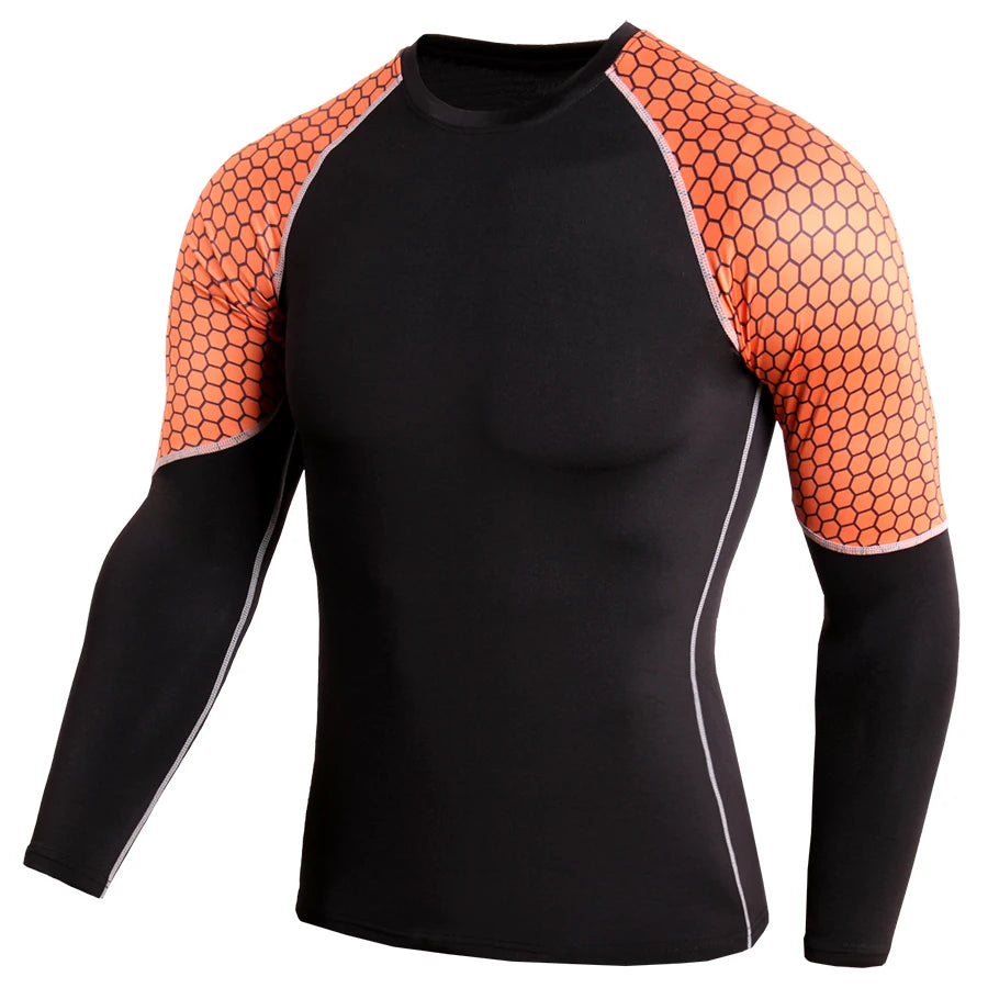 Gym Compression Shirt Dry FitnSport Clothes