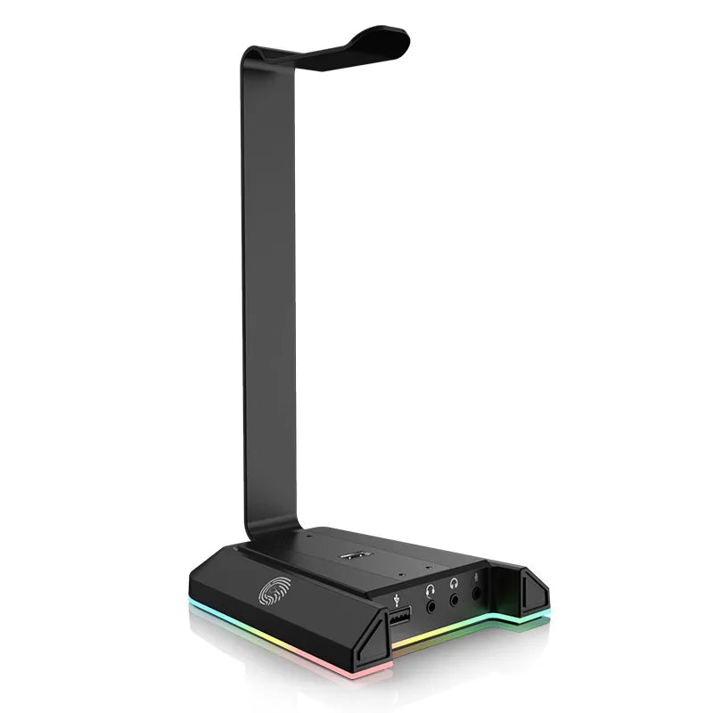 EKSA W1 Gaming Headset stand with 7.1 Surround/2 USB and 3.5mm Ports RGB