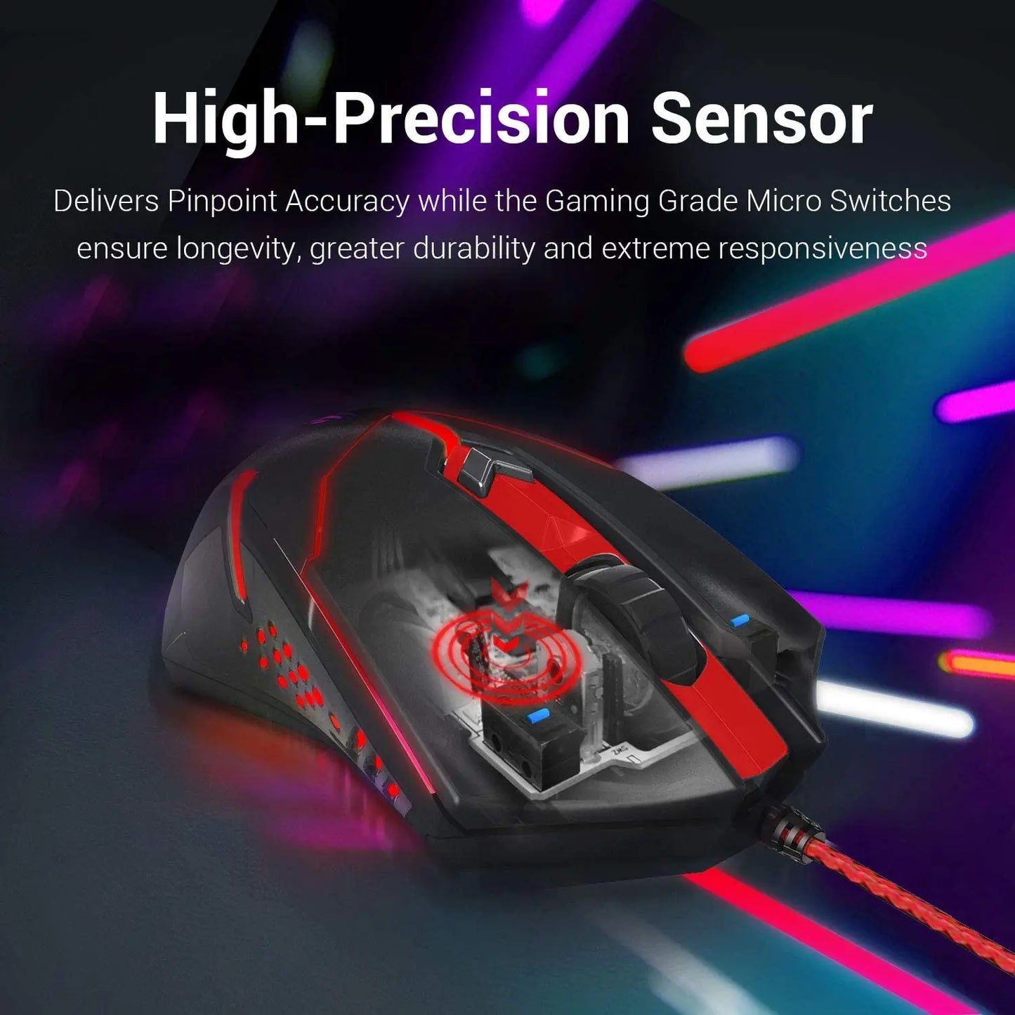 Redragon M601-BA Gaming Mouse and Mouse Pad Combo