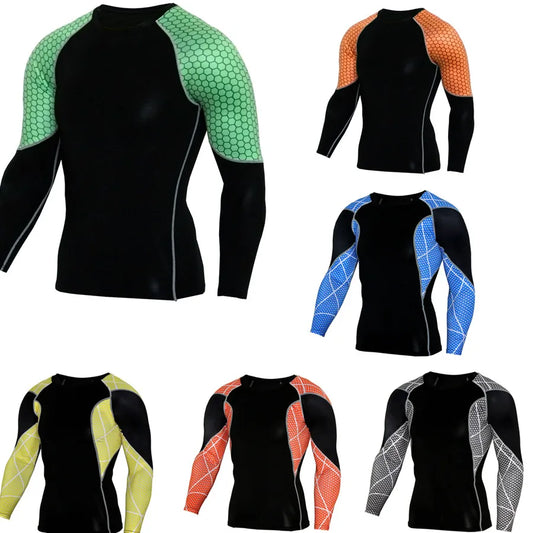 Gym Compression Shirt Dry FitnSport Clothes
