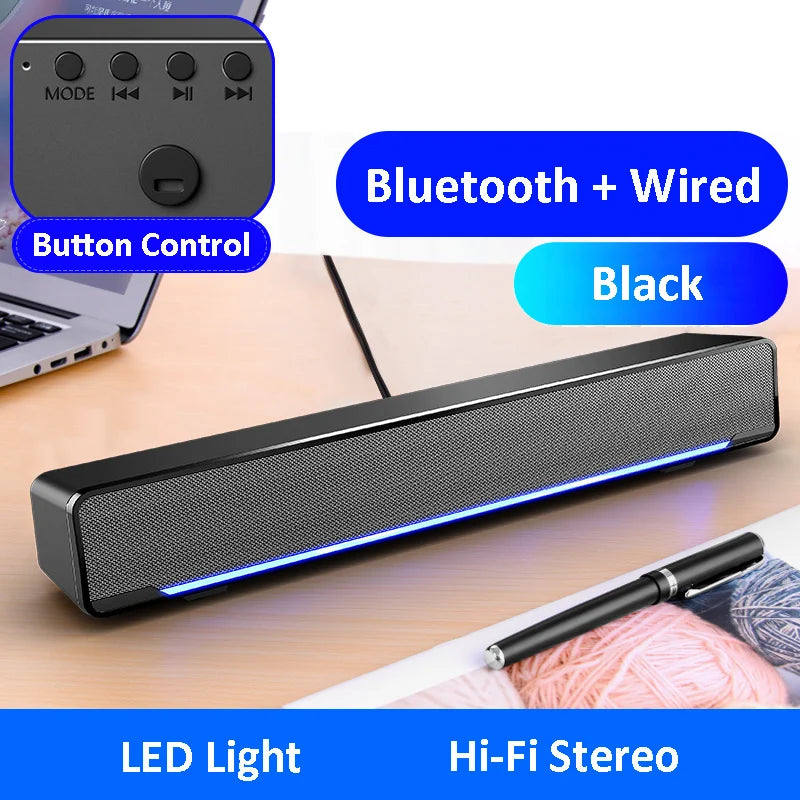 Soundbar Wired And Wireless Bluetooth 5.0 Speaker