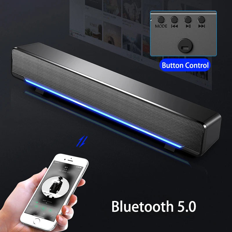 Soundbar Wired And Wireless Bluetooth 5.0 Speaker