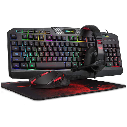 Redragon S101 Wired RGB Backlit Gaming Keyboard Mouse