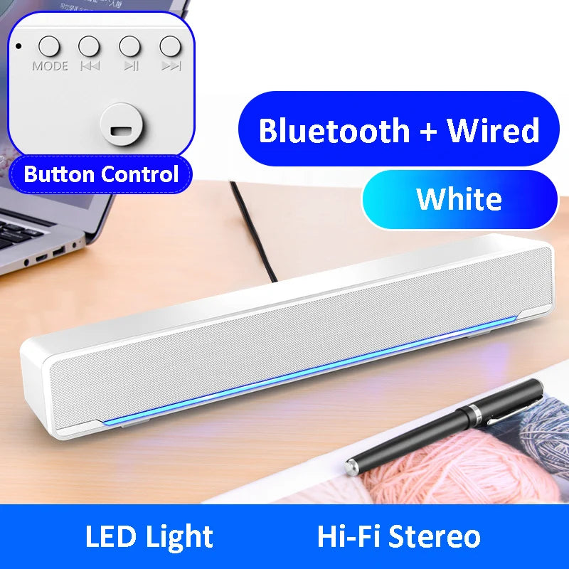 Soundbar Wired And Wireless Bluetooth 5.0 Speaker