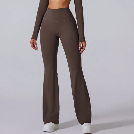 Cloud Hide Leisure Sports Trousers Home Workout Long Yoga Pants