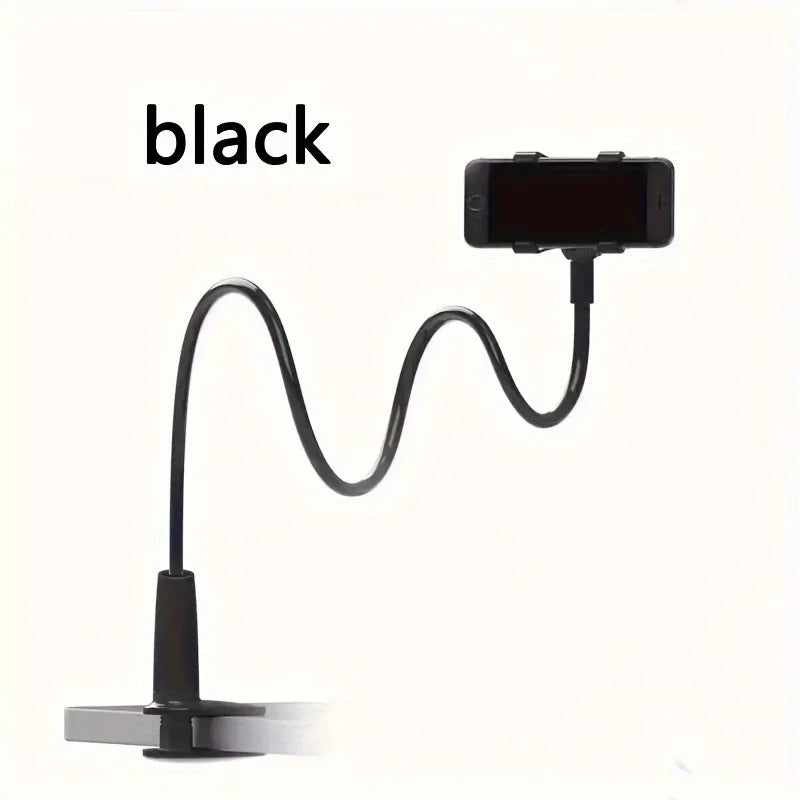 Phone Clip on Stand Holder with Grip Flexible Long Arm Gooseneck