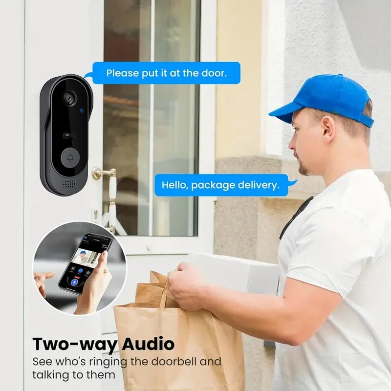 Smart Home DoorBell Night Vision Monitors HD