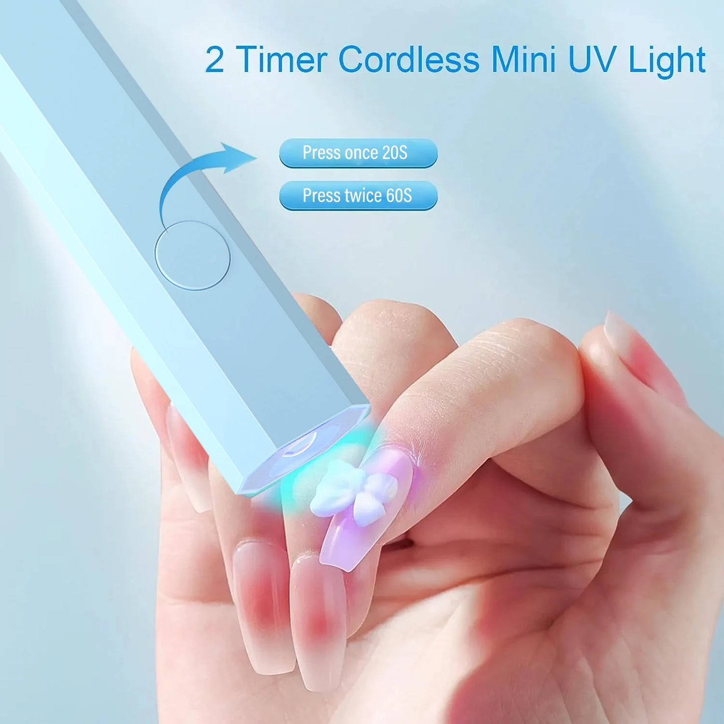 Mini Handheld UV/LED  Nail Lamp