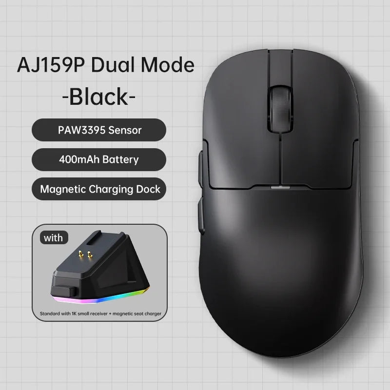 AJAZZ AJ159 2.4G USB Wireless Mouse Bluetooth 2.4G Gaming Mouse