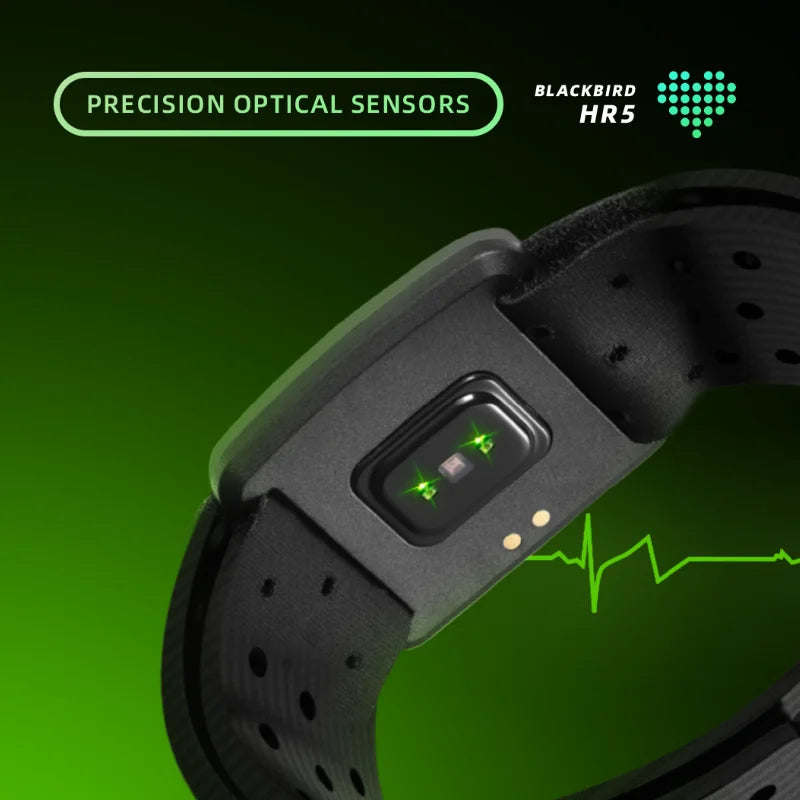 BLACK BIRD  Arm Heart Rate Sensor Waterproof HR Monitor For Bike Computer