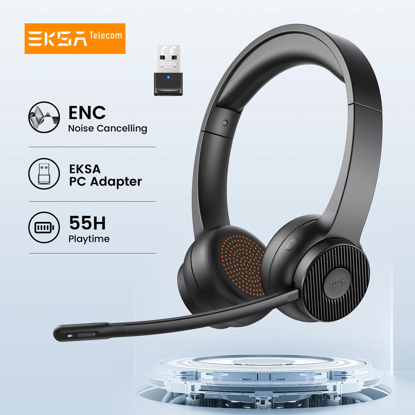 EKSA - H16 Bluetooth 5.2 Headsets