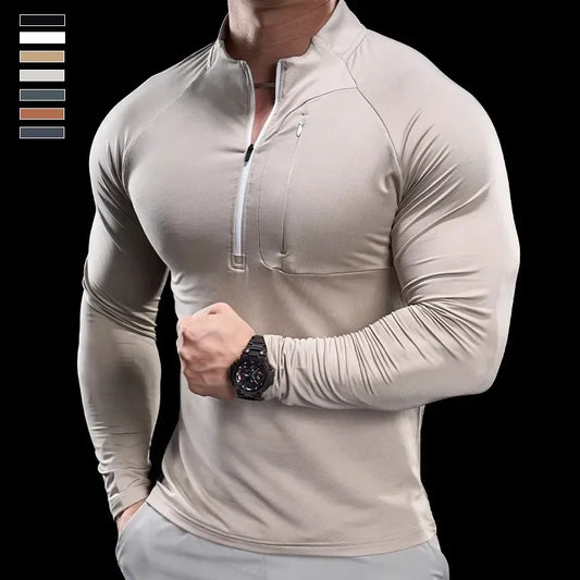 Sports Gym Fitness Quick-drying Breathable Long-sleeved T-shirt