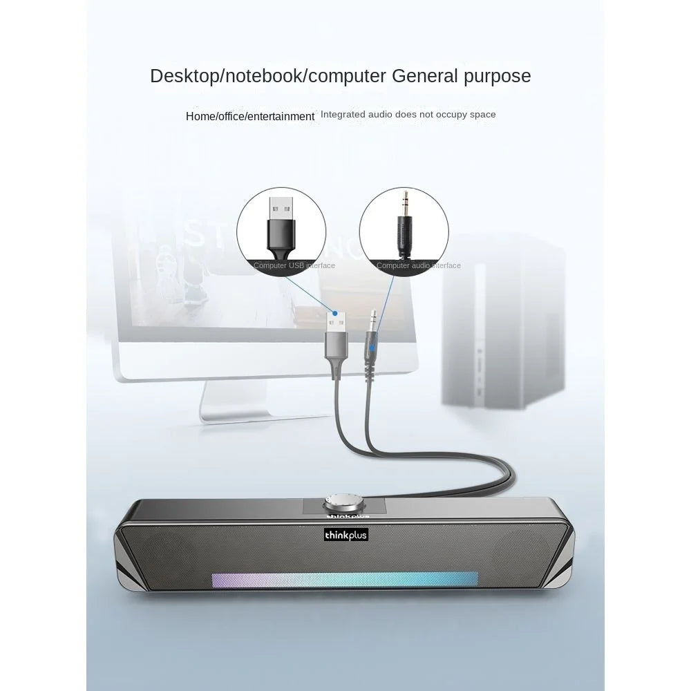 Lenovo TS33 Bluetooth audio super cool wired computer notebook mobile phone