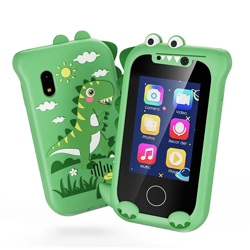 Kids Phone Gifts Toys for 3-12 Year Olds Toy Phone with Dual Camera