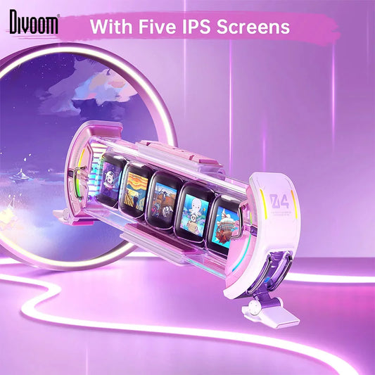 Divoom Times Gate - Cute Gaming Digital Clock with Smart App-Controlled