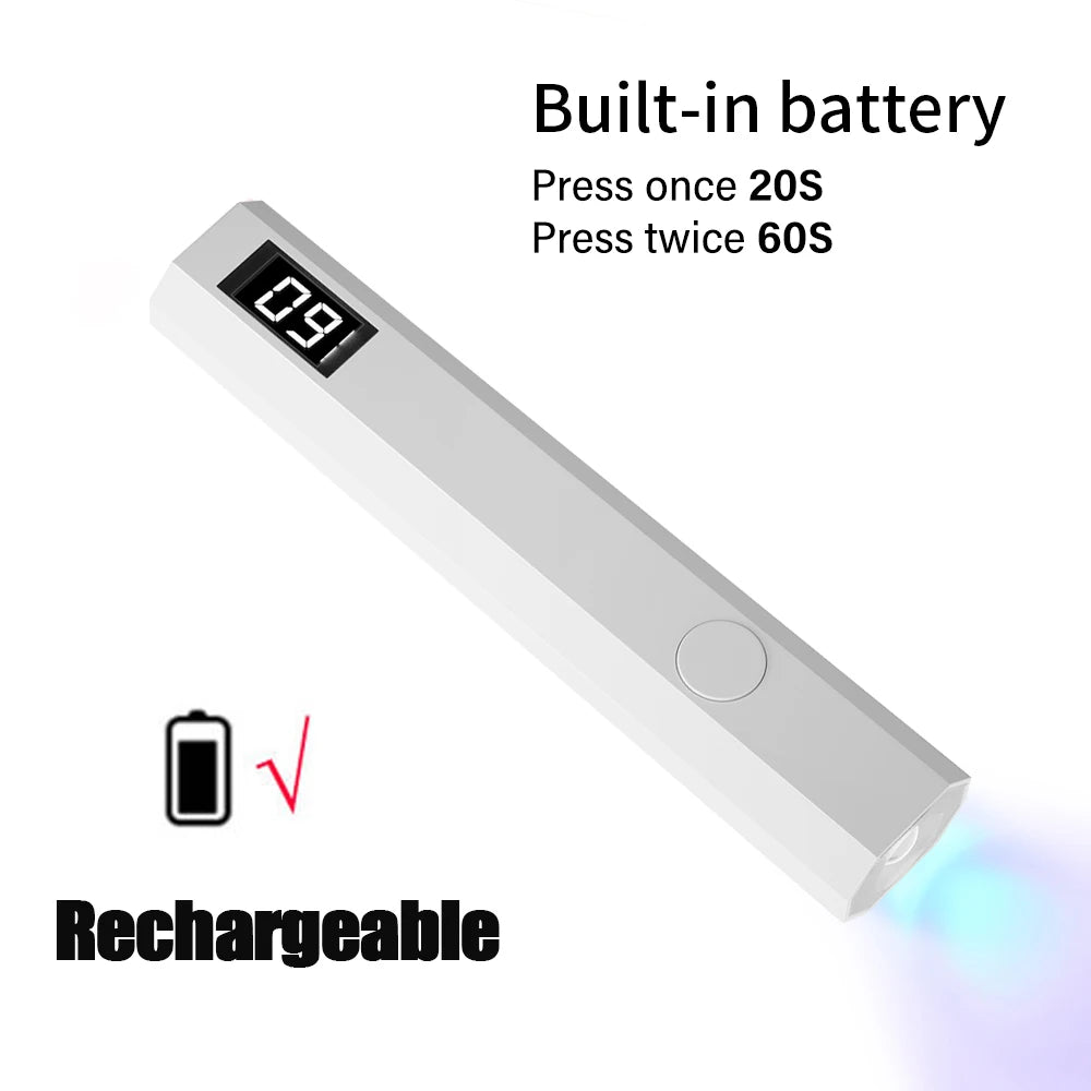 Mini Handheld UV/LED  Nail Lamp