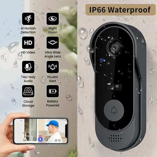 Smart Home DoorBell Night Vision Monitors HD