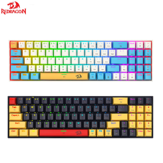 Redragon Gaming Mechanical Keyboard RGB Backlit 78 Keys Swith Anti-Dust