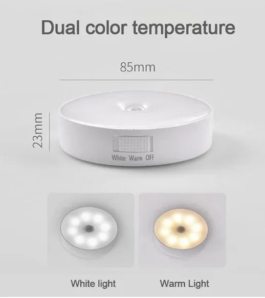 Smart Human Body Sensor  LED Night Lamp Emergency Automatic