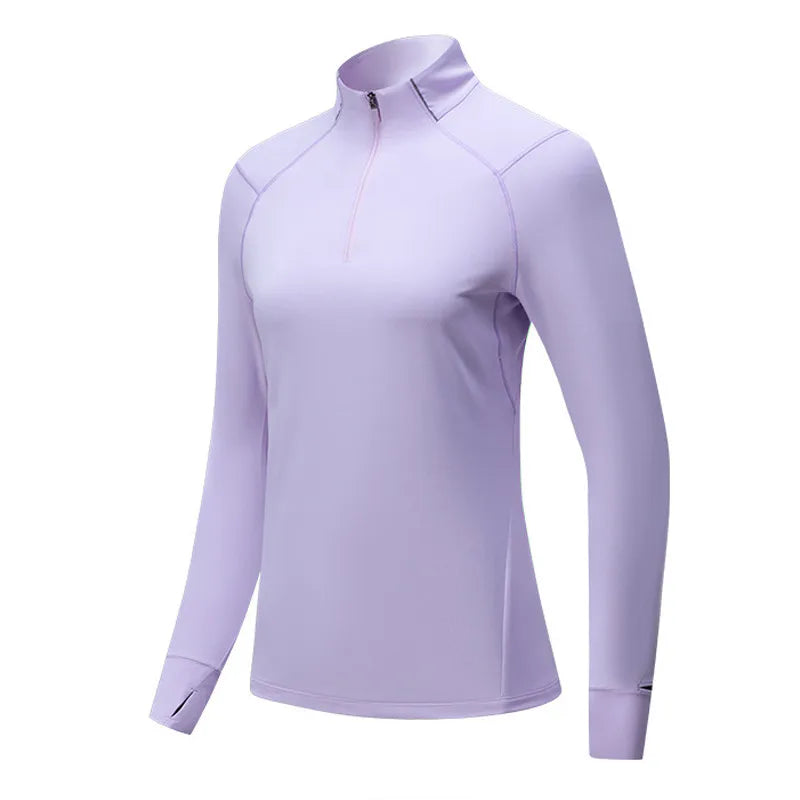Men Women Compression Running Long Base T Shirt Fitness Sport Basketball Football Zipper Soccer Training Gym Bottom Clothes 109