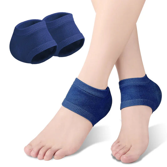 Pads Heel Cups Plantar Fasciitis Support Feet Care Skin Repair Cushion Half-yard Socks
